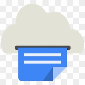 Cloud Print Icon Android Kitkat Png Image - Icon, Transparent Png - print icon png