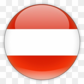 Austria Round Flag Png, Transparent Png - flag icon png