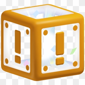 Orange Mystery Box - Super Mario 3d World Block, HD Png Download - mystery png