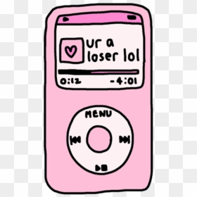 Illustration Of Ipod - Ur A Loser Lol, HD Png Download - loser png