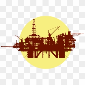 Nearly All Offshore Platforms Take Oil Samples On The - Offshore Platform Vector, HD Png Download - oil rig png