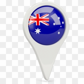 Australia Flag Icon Pin, HD Png Download - flag icon png