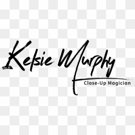 Kelsie Murphy Logo - Calligraphy, HD Png Download - magician png