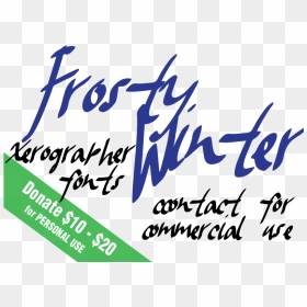 Calligraphy, HD Png Download - frosty png