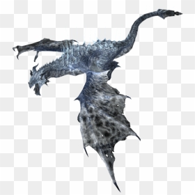 The Elder Scrolls V - Skyrim Dragon, HD Png Download - dragonborn png