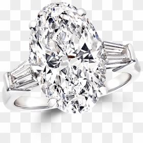 A Classic Graff Ring Featuring An Oval Shape Diamond - Ovale Diamonds Graff Engagement Ring, HD Png Download - featuring png