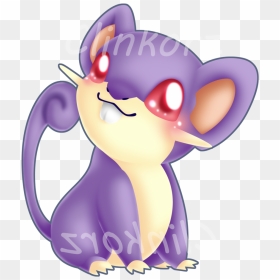 Cute Rattata Pokemon , Png Download - Cute Rattata, Transparent Png - rattata png