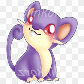 Cute Rattata Pokemon , Png Download - Cute Rattata, Transparent Png - vhv