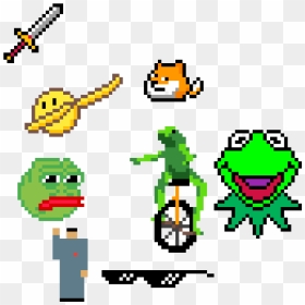 Kermit, HD Png Download - mlg frog png