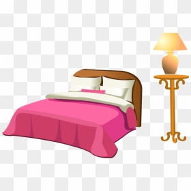 Bedroom Vector Night Huge Freebie Download For Powerpoint - Bed Clipart, HD Png Download - bedroom png