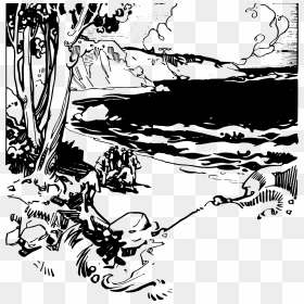 Mystery Cove Clip Arts - Cove Clip Art Black And White, HD Png Download - mystery png