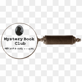 Mystery Magnifying Glass Sepia Horizontal - Black And White, HD Png Download - mystery png