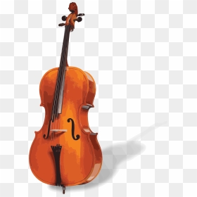 Cello Vector Chello, Picture - Transparent Background Cello Clipart, HD Png Download - viola png