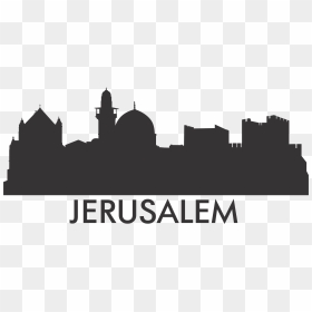 Skyline Jerusalem, HD Png Download - miami skyline png