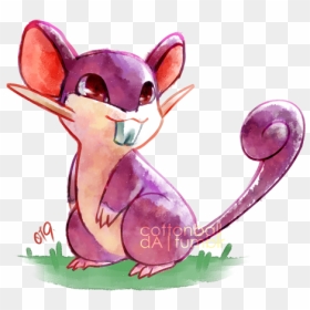 Rat Pokemon Png, Transparent Png - rattata png