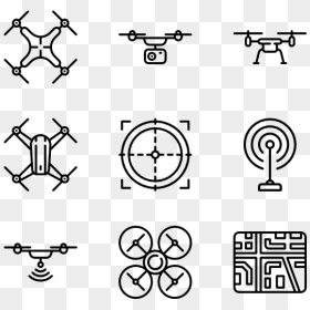 Vector Drones Art - Icones Para Curriculo Png, Transparent Png - drone icon png