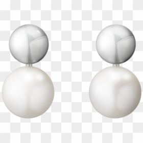 Georg Jensen Moonlight Grapes Silver And Pearl Double - Sphere, HD Png Download - moonlight png