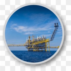 Sea, HD Png Download - oil rig png