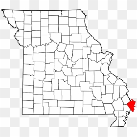 Map Of Missouri Highlighting Mississippi County - Boone County Missouri, HD Png Download - missouri png