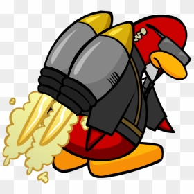 Thumb Image - Jetpack Guy Club Penguin, HD Png Download - jetpack png