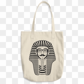 King Tut Arabic Tote Bag - Tote Bag, HD Png Download - king tut png