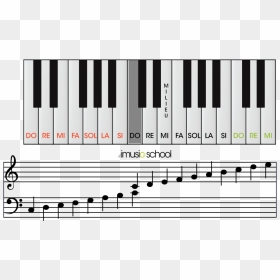 Transparent Music Note - Les Notes De Piano, HD Png Download - viola png