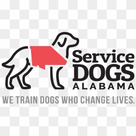 Sda Logo W Pos Line - Service Dogs Alabama, HD Png Download - pet png
