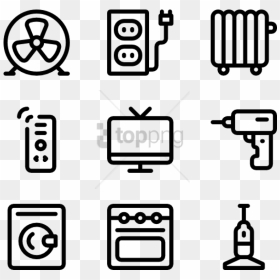 Free Png Electrical Appliances Icon Packs Svg Psd, Transparent Png - print icon png