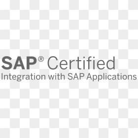 Sap Certified, HD Png Download - sap logo png