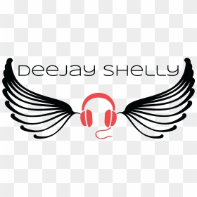 Dj With Wings - Dj Wings Logo Png, Transparent Png - deejay png