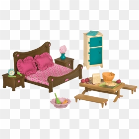 Li L Woodzeez Bedroom , Png Download - Li L Woodzeez Accessories, Transparent Png - bedroom png
