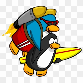 Catchin - Club Penguin Jetpack, HD Png Download - club penguin png