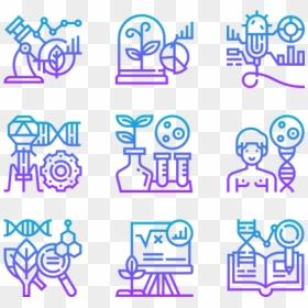 Biology Icon Transparent White, HD Png Download - biology png