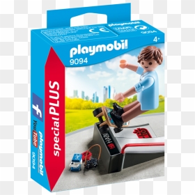 Playmobil Skateboarder , Png Download - Playmobil 9094, Transparent Png - skateboarder png
