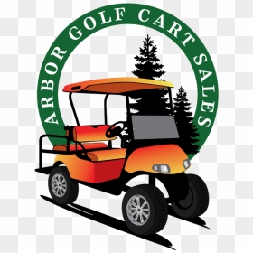 Club Car Clipart Image Royalty Free Library Golf Carts - Pine Tree Silhouette, HD Png Download - golf cart png