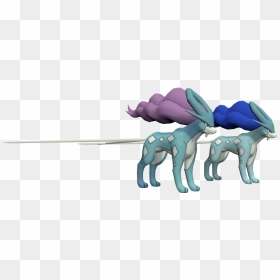Download Zip Archive - Suicune Textures, HD Png Download - suicune png