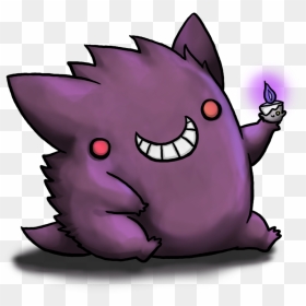 48 Images About <3gastly Haunter Gengar On We Heart - Gengar Cute, HD Png Download - haunter png