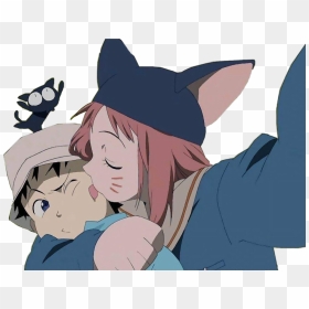 Aesthetic Mamimi And Naota, HD Png Download - flcl png