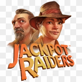 Jackpot Raiders Slot Logo, HD Png Download - raiders png
