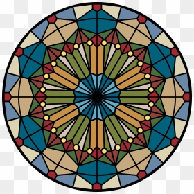 Thumb Image - Church Stained Glass Circle, HD Png Download - stained glass png