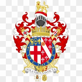 Coat Of Arms Of Algar Howard, Garter - Garter King Of Arms Crest, HD Png Download - coat of arms png