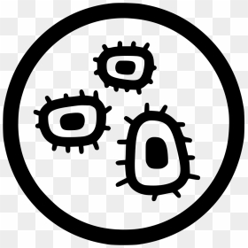 Microscopic Analysis Cells Virus Microscope - Microscope Cell Icon Png, Transparent Png - cells png