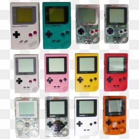 Game Boy And Gameboy Image - See Through Game Boy Color, HD Png Download - game boy png