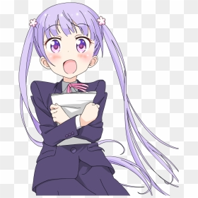 Transparent Anime Background Png - New Game Aoba Png, Png Download - anime png gif