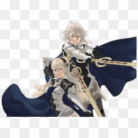 Fire Emblem Fates Corrin Coming To Super Smash Bros - Corrin Male Vs Female, HD Png Download - corrin png