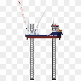 Crane, HD Png Download - oil rig png
