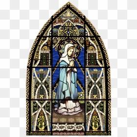 Of Stained Glass Window Vector Church The Clipart - Stained Glass Window Church Png, Transparent Png - stained glass png