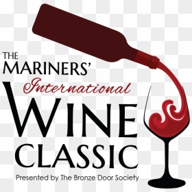 The Mariners’ International Wine Classic Logo - Wine, HD Png Download - mariners logo png