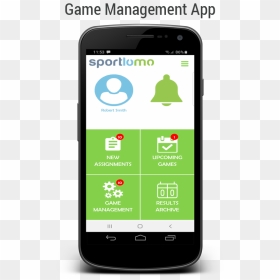 Game Management App, Assign Officials, Return Scores, - Iphone, HD Png Download - referee png