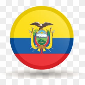Icon Flag Ecuador - Ecuador Flag Icon Png, Transparent Png - colombian flag png